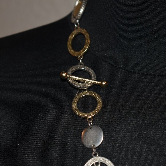 Premier Designs Gold & Silver Toned Necklace - Picture 4 of 4